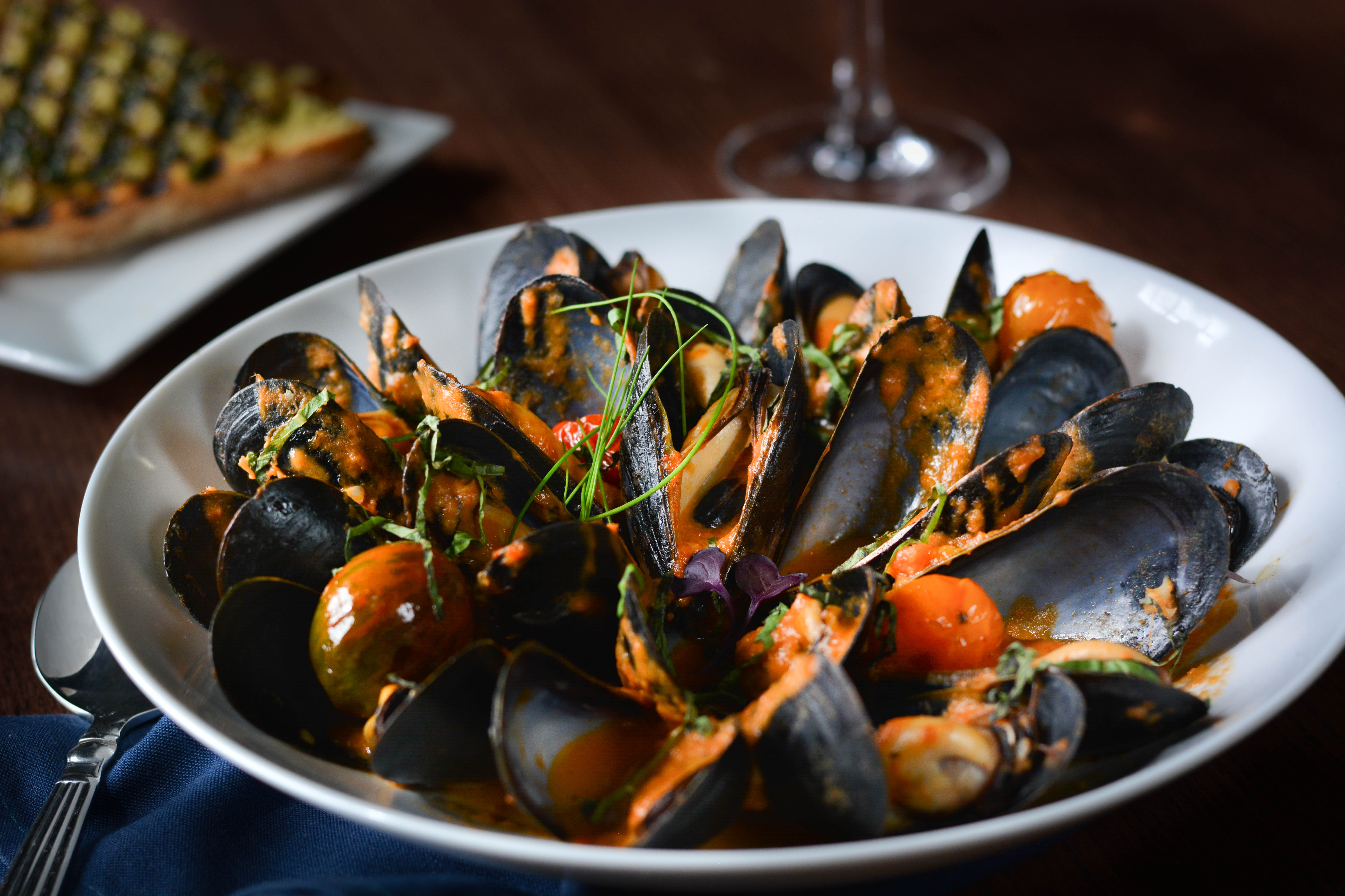 Jag's has Mussels, scallops and more seafood options are available at Jag's all through the Lenten season